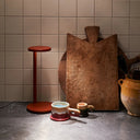 Oblique Table Lamp - Rust 