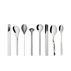 Set of 8 coffee spoons, Ill caffè/tè Alessi