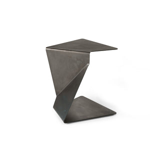 Sigmy Side Table - Cloudy Metal