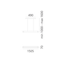 Talo Suspension Lamp - Black