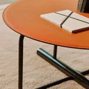 ToTo 75 Table - Gold Leather