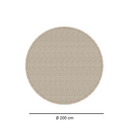 Alfombra Circular - Beige