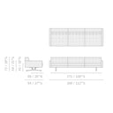 Sofá Kennedee 286 - Ghianda