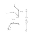 Demetra Professional Table Lamp - White