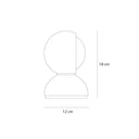 Lámpara Eclisse - Rojo