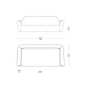 Sofá Fedrigo - Tortora