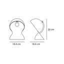 Lámpara Dalù - Blanca