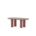 Mesa de centro alta Eclipso 110 - Rojo