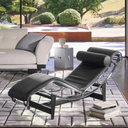 Chaise Longue LC4 - Negro