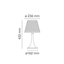 Lámpara Miss K - Tela