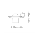 Momento Candelabro JH39 - Rojo Amapola