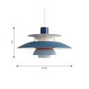 Lámpara PH5  - Tonos de azul