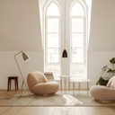 Lámpara de pie Gräshoppa - Rojo Vintage