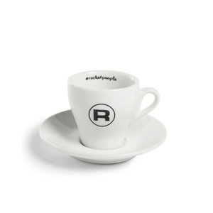 Set 6 Tazas Flat White Rocket – Blanco