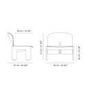 Poltrona Scarpa 925 - Azul