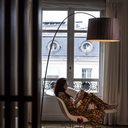 Lámpara Twiggy Wood - Negro/Palo de rosa