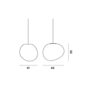 Lámpara de suspensión Gregg Outdoor Grande