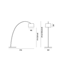 Lámpara Twiggy Wood - Greige/Roble