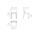 Silla África - Negro