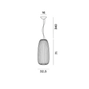 Spokes Lamp 1 - Graphite