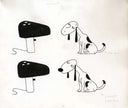 Lámpara Snoopy - Negro