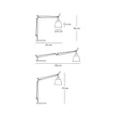 Lámpara Tolomeo Basculante de mesa