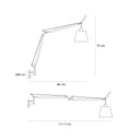 Lámpara Tolomeo Basculante de pared