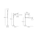 Lámpara Tolomeo Basculante Terra