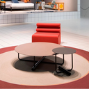 ToTo 110 Table - Gold Leather