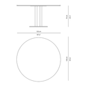 Mesa Marcuso - Amaranto