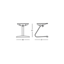 Mezzadro Stool - White