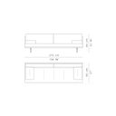 Milano+ 270 Sofa - Camel