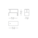 Basello Table - Bordeaux 