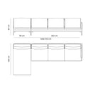 William Sofa 352/422 - Aqua Green