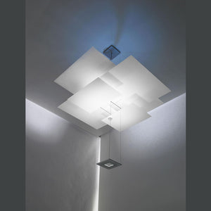 Oh Mei Ma Weiss LED Suspension Lamp