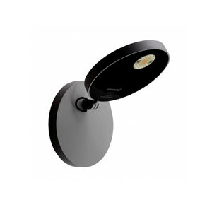 Demetra Faretto wall light without switch - Matte Black