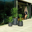 Maceta Ulm 45cm - Gris Antracita