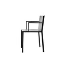 Silla con Brazo Quartz - Negro