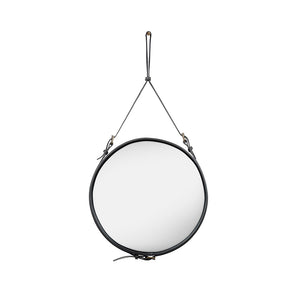 Adnet Mirror Ø58 cm - Black