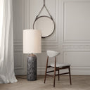 Adnet Mirror Ø58 cm - Black