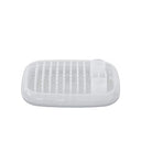 Escurreplatos Dish doctor - Blanco Traslúcido