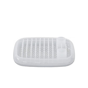 Escurreplatos Dish doctor - Blanco Traslúcido