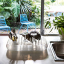 Escurreplatos Dish doctor - Blanco Traslúcido