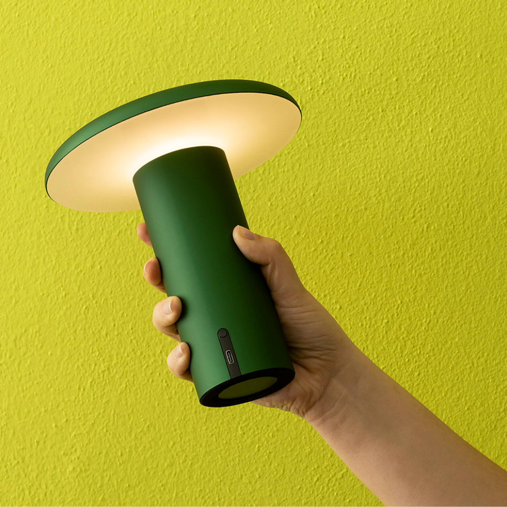 Lámpara Takku - Verde Anonizado
