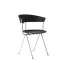Officina Chair - Negra/Cromada