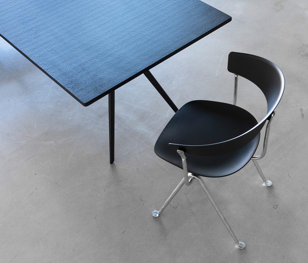 Officina Chair - Negra/Cromada