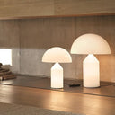 Lámpara Atollo L - Cristal/Blanco