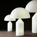 Atollo L Lamp - Crystal/White