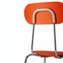 Silla Mariolina - Naranja/Cromada