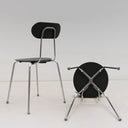 Mariolina Chair - Orange/Chrome